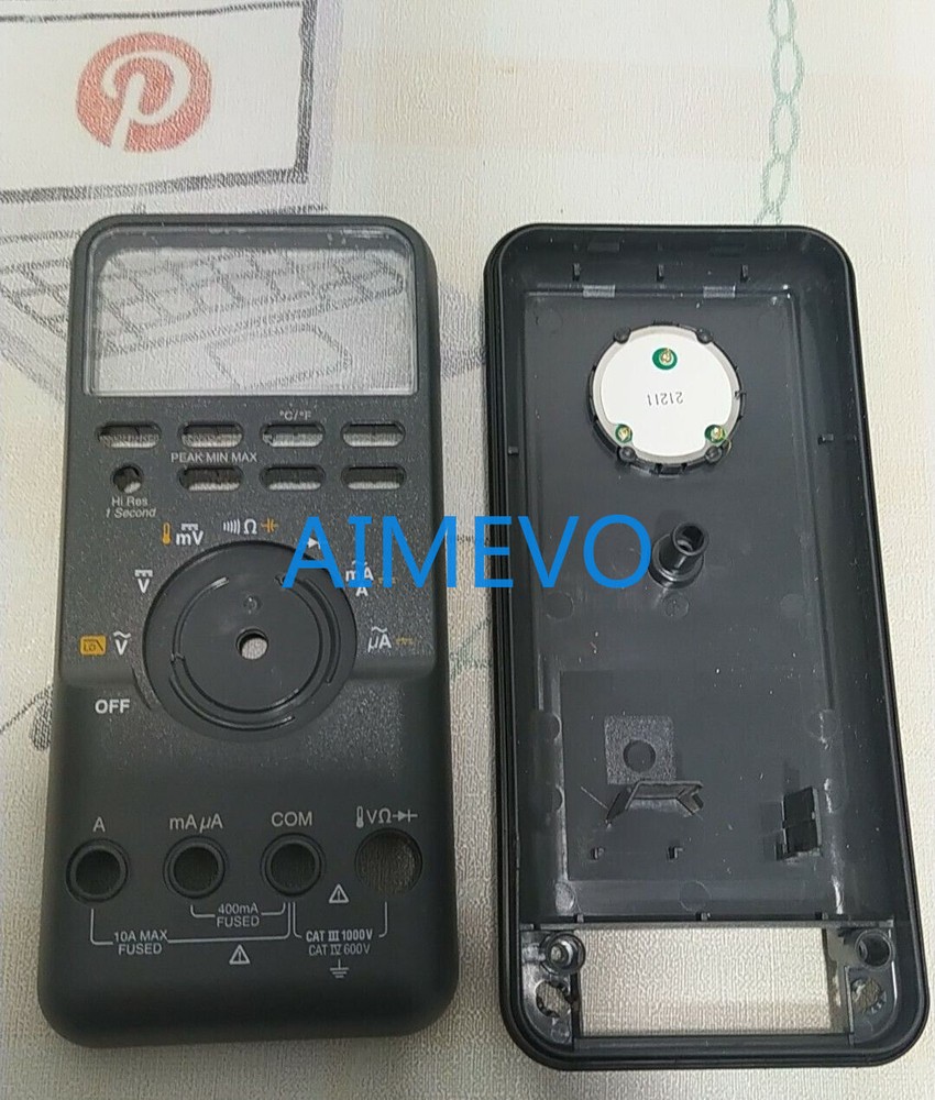 1PC FOR FLUKE 87V front shell + back shell, top and bottom cover FLUKE87V CASE