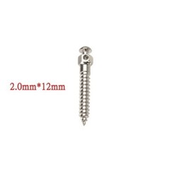 10Pcs Dental Orthodontic Titanium Micro Implant Mini Screws 1.4-2.0mm