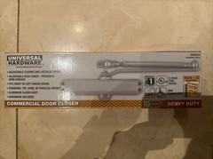 Universal Hardware Aluminum Finish Commercial Door Closer Heavy Duty UH4031