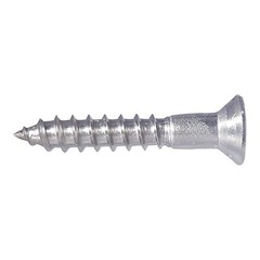 #12 Flat Head Wood Screws Stainless Steel Slotted Drive All Sizes in Listing