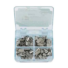 20 Sets Orthodontic Molar Bracket Buccal Tubes Roth MBT 022 1st 2nd ortodoncia