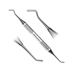 Dental Composite Filling Instruments Spatula & Plugger Mate Black Tips
