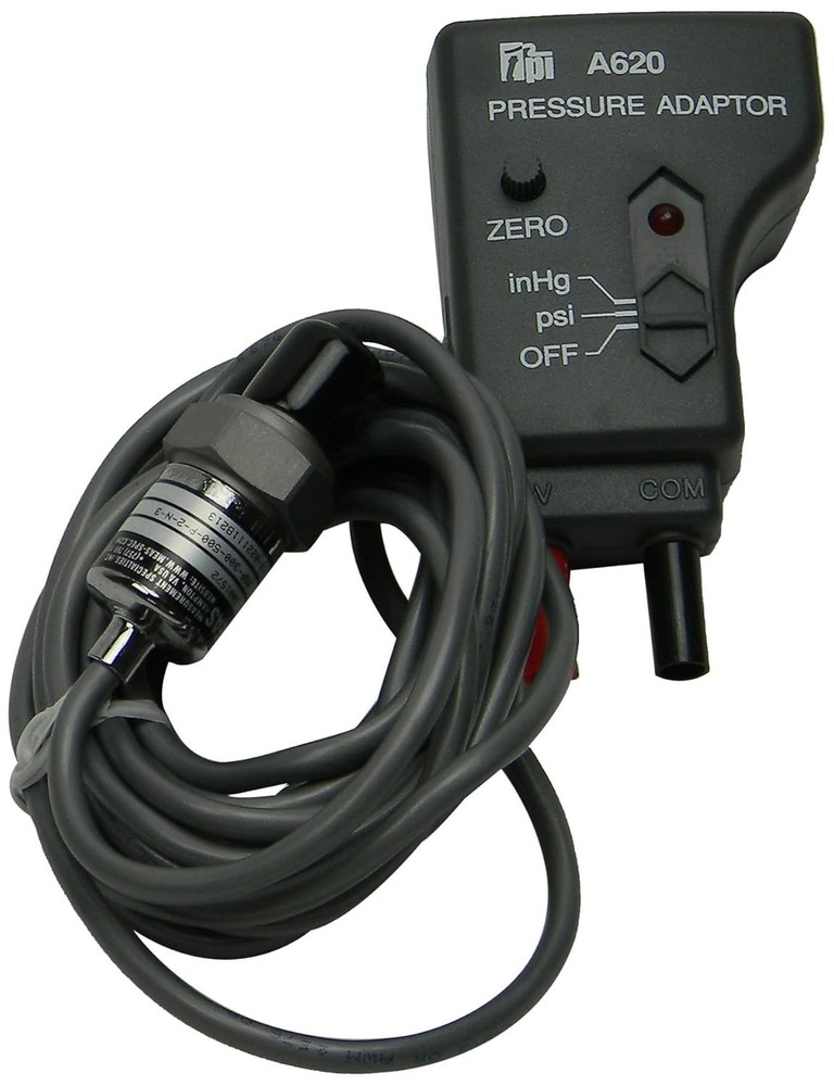 TPI A620 Pressure Adapter, 10 Megaohms, 2V AC/DC Voltage, 1 to 500 psi – SPECIAL