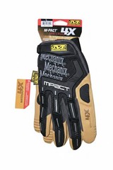 MECHANIX WEAR MP4X-75-010 Mechanics Gloves,Black/Tan,10,PR 567P70
