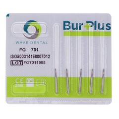 Wave Dental Carbide Burs FG 169L 699 701 702 Taper Friction Grip for High Speed