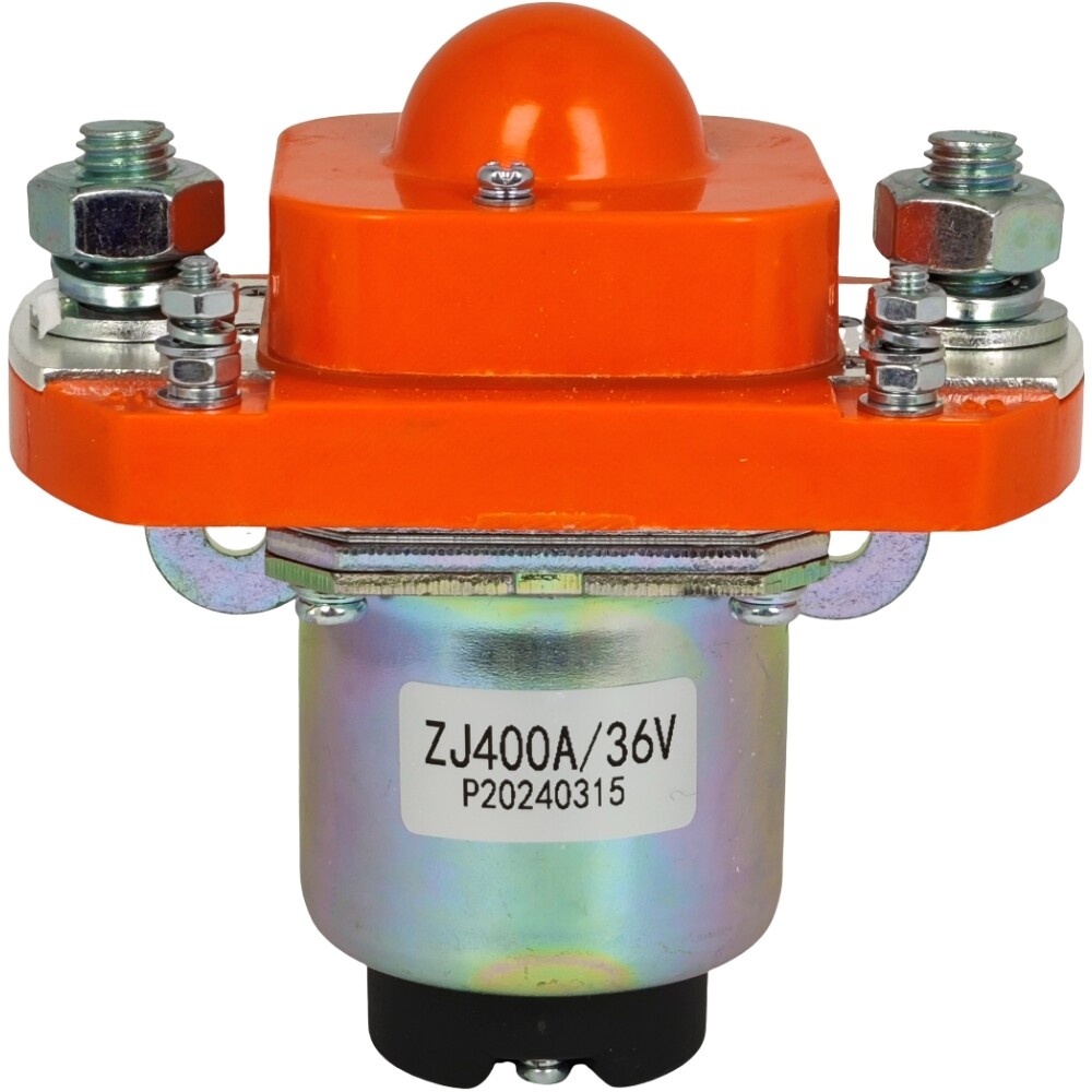 36V Main Contactor Solenoid MZJ-400A 400A for Heavy Duty Golf Cart