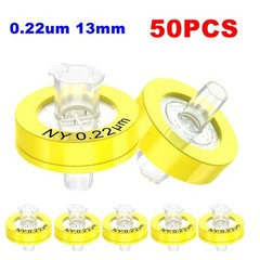 Nylon Membrane Syringe Filter 13mm 0.22μm Hydrophilic Female Luer Lock