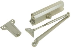 Door Closer Control Aluminum Adjustable Spring Tension Latching Closing Speeds