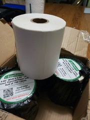 Ecotherm 4×2 Thermal Labels 4 Rolls x 760 Labels Fits Zebra, Rollo, Datamax, TSC