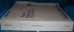CAT CATERPILLAR C7 INDUSTRIAL ENGINE PARTS BOOK MANUAL S/N JTF1-UP SEBP4436