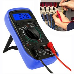 Digital Multimeter AC DC Voltmeter Ammeter Ohmmeter Volt Tester Meter XL830L