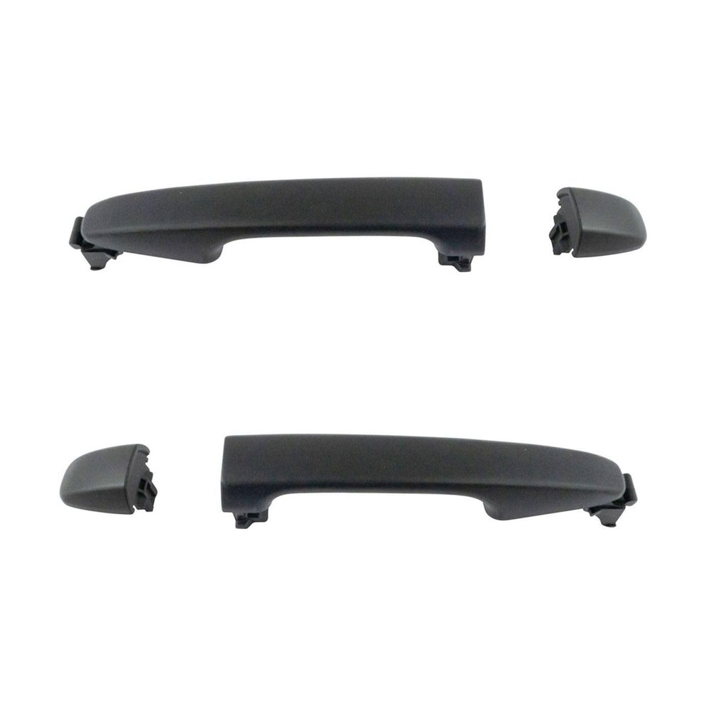 Exterior Rear Door Handle PTM Black 2 Piece Paint to Match 6925006020 6921106090