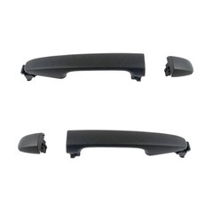 Exterior Rear Door Handle PTM Black 2 Piece Paint to Match 6925006020 6921106090