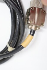 Alcatel CFF 400 Turbo Vacuum Pump Controller Connecting Cable White