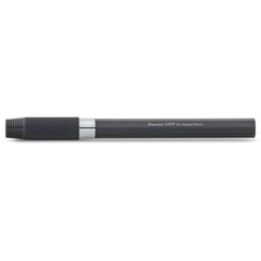 Kaweco Grip for Apple Pencil Textured Black Aluminum Octagonal Shape 10001582