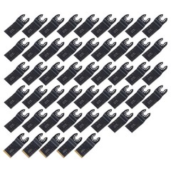 50PCS Multitool Oscillating Saw Blades Ordinary & Titanium Coated Saw Blades Kit