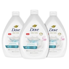 Dove Antibacterial Hand Wash Care & 34 Fl Oz (Pack of 3),
