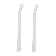 100Pcs Dental Disposable Composite Replaceable Brush Tips with 2 Pcs Handles