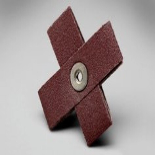 3M 341D 3″ x 3″ Cross Pad P180 Aluminum Oxide 10 Pack