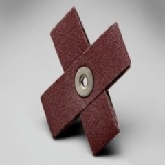 3M 341D 3″ x 3″ Cross Pad P180 Aluminum Oxide 10 Pack