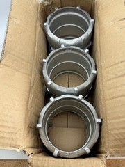 (Box Of 3) Topaz 258 3″ Rigid Compression Coupling IMC Conduit Cast Iron