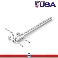 AZDENT Dental VDO Gauge Premium Grade Venus Apollo Prosthodontics Gauge Ruler