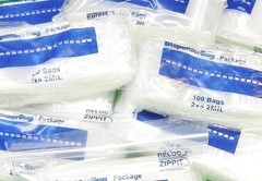 5000 Zippit Bags Reloc 2″ x 4″ Clear 2mil Zip Seal Lock Bag Reclosable 5,000 2×4