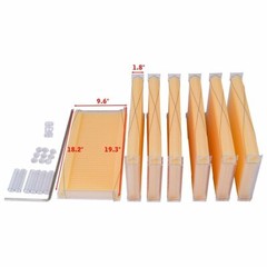 Auto Bee Hives Super Bee Box Beekeeping Hives + 7 Bee Hive Frames
