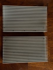 Aluminum Heatsink – 6 1/16″ L x 3 1/2″ W x 1 1/4″ H – 1/4″ Fin Spacing