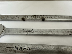 Napa Professional 1-15/16″ Combination Wrench NDF 75 PLUS 4 USA WRENCHES