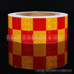 3M 10M 25M 46M Yellow and White DIY Safety Warning Reflective Strip Tape Sticker