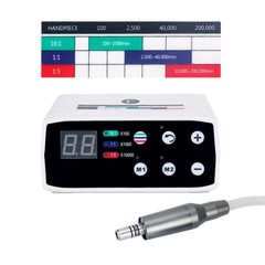 NSK Style Dental Brushless LED Micro Motor /1:5 Increasing LED Contra Angle US
