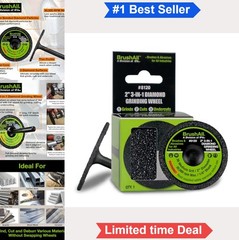 Diamond Grinding Cut-Off Wheel 2 Inch 36 Grit 13000 RPM For Die Grinder