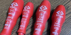 Insulated VDE Tool Screwdrivers PH/Slotted Set Made In Germany 4pc Set CK Tools