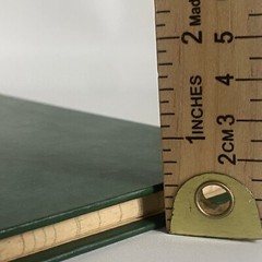 Cash Record S.E. LEDGER BOOK! NATIONAL BLANK BOOK CO. Eagle Line Vintage READ