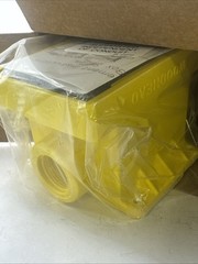 Molex, Daniel Woodhead 1301280116 FD Box 3/4″ Yellow Corrosion-Resistant 453CR