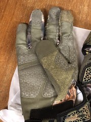 HANDLANDY Full Finger Framer Work Gloves for Large (Pack of 1), Forest Camo