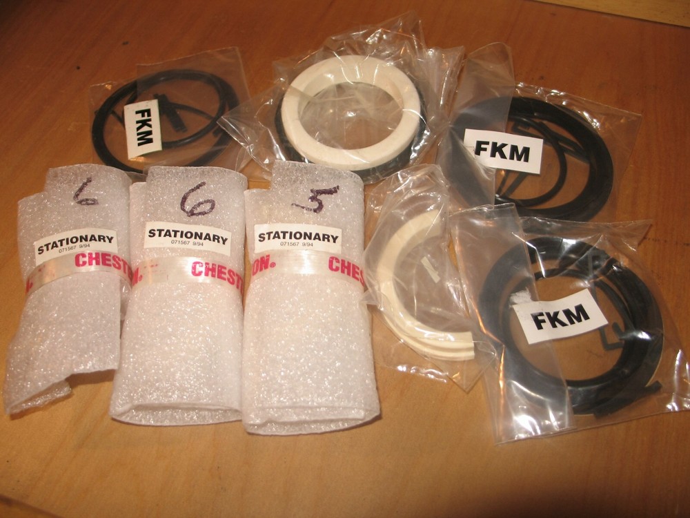 NIB LOT CHESTERTON 2.000 INCH SPLIT SEAL ROTARY & STATIONARY SEAL KITS P5383