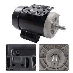 3HP Single Phase Motor 3450 RPM TEFC 145T Frame Farm Duty 230V 60Hz CW/CCW