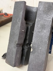 ERICO CADWELD Exothermic Welding Mold Blocks NX1161L One Shot Weld Mold