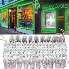 100 PCS Green LED Module Windows Lights 5050SMD 150LM Waterproof IP65 Tape