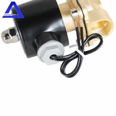 1/2 inch 12V DC Brass Electric Solenoid Valve NPT Gas Water Air Normally Closed