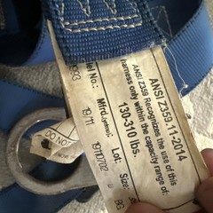 Safety Harness Fall Protection