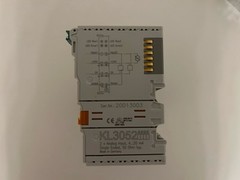 BECKHOFF KL3052 | Bus Terminal, 2-channel analog input, current, 4…20 mA, 12 bit