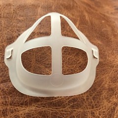 Soft PLASTIC Face Protector for Under the Mask Wearing UNIVERSAL