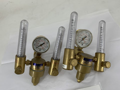 Harris 3100140 Model 356-AR/HE-580 Single Stage Dual Flowmeter Regulator