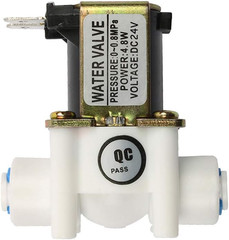 Beduan 24V 1/4″ Inlet Water Solenoid Valve Normally Closed for RO Reverse Osmosi