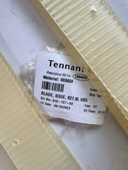 Tennant 603659 Squeegee Blade lot of 6 Blades. New OEM blades. 3 sets