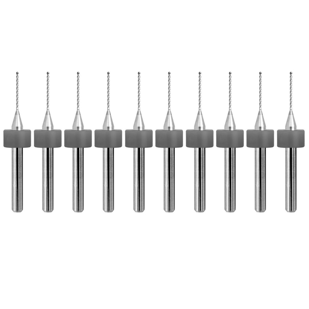 10 Pc 0.70mm (.0276″) #70 Solid Carbide Drill Bits Kyocera PCB CNC