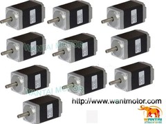 3D Printer 10PCS Nema11 Wantai stepper motor 1200g.cm & 0.67A, 2phase 28BYGH501